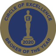 Broker of the year 2020 award